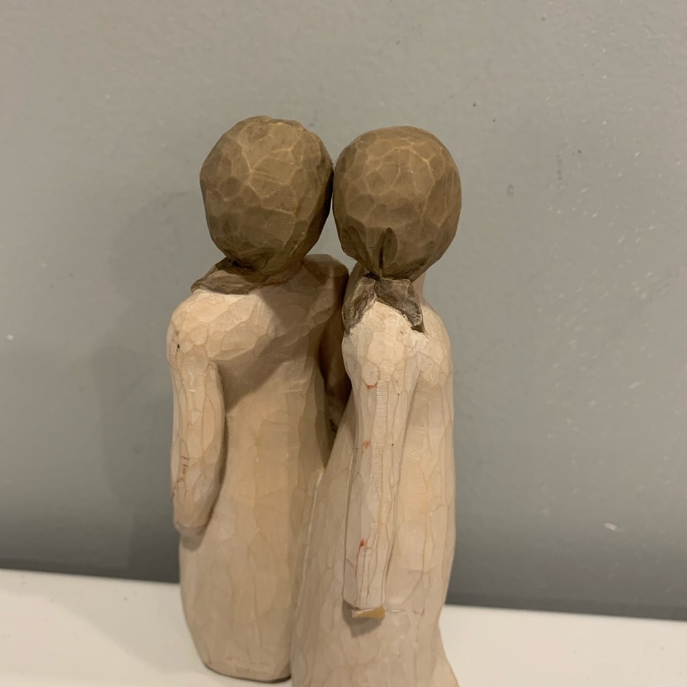 From the Willow Tree collection this is the “Two Alike” collection. Sz 5.5” - Picture 5 of 10